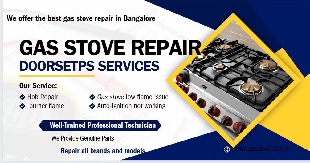 Gas stove and Hob repair service in Bangalore
