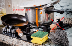 15 Bad Kitchen Habits